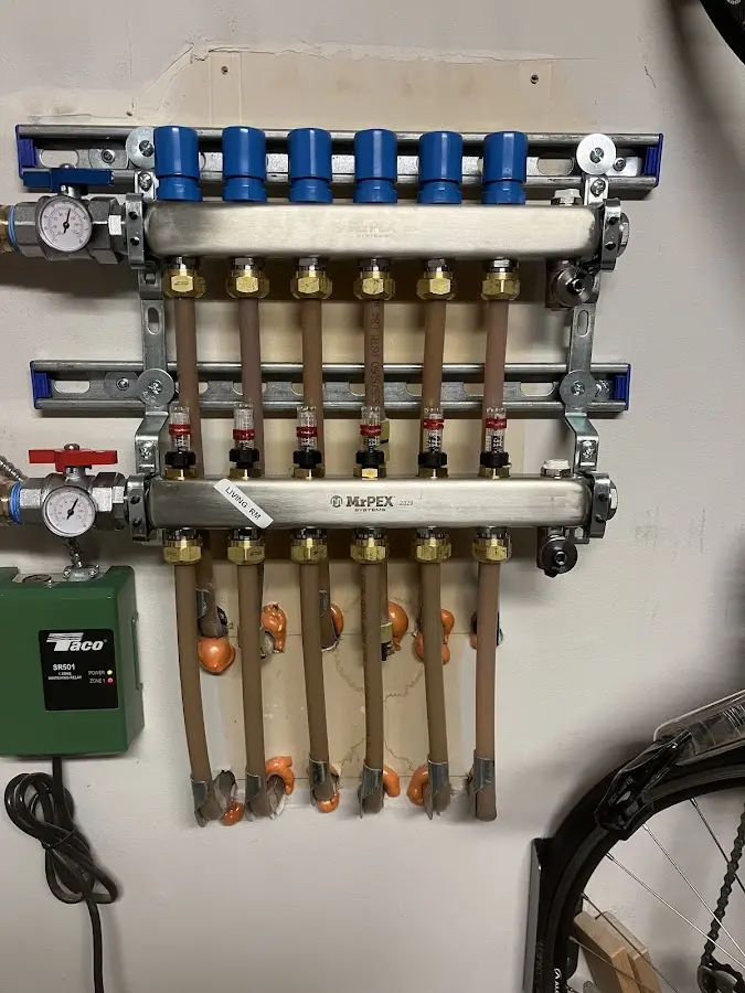 Plumber performing Leak Detection at a residential property in Sixteen Mile Stand